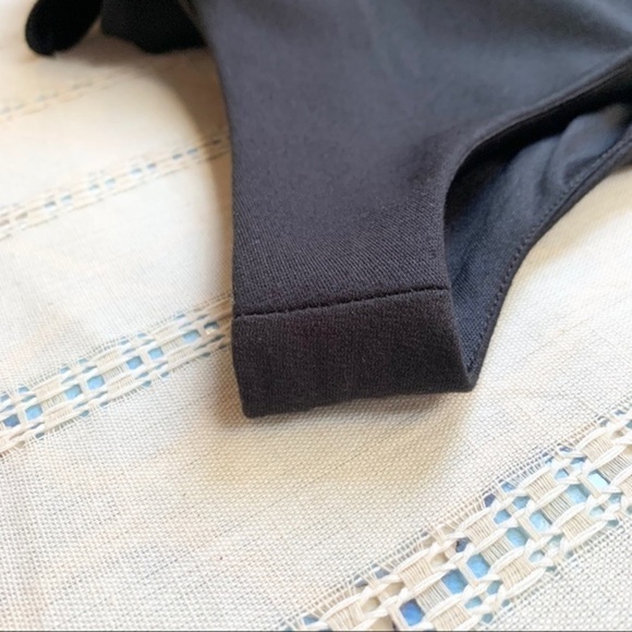 NWT Philosophy Scalloped Layered Black Shift Dress LBD Classic Capsule Luxury - Picture 14 of 15